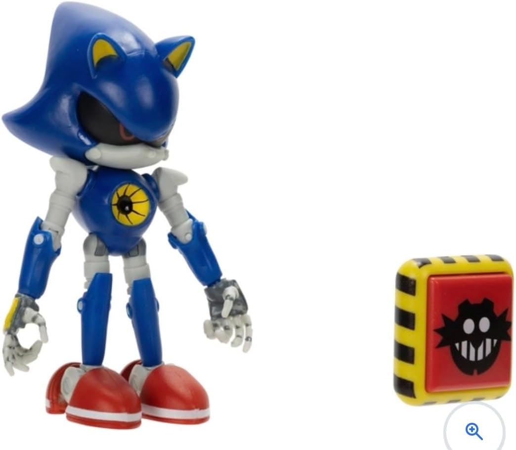Jakks Pacific - Sonic the Hedgehog 4" - Metal Sonic (with Trap Spring)
