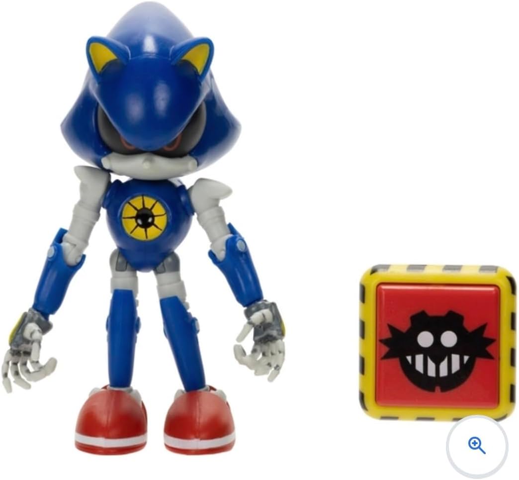 Jakks Pacific - Sonic the Hedgehog 4" - Metal Sonic (with Trap Spring)