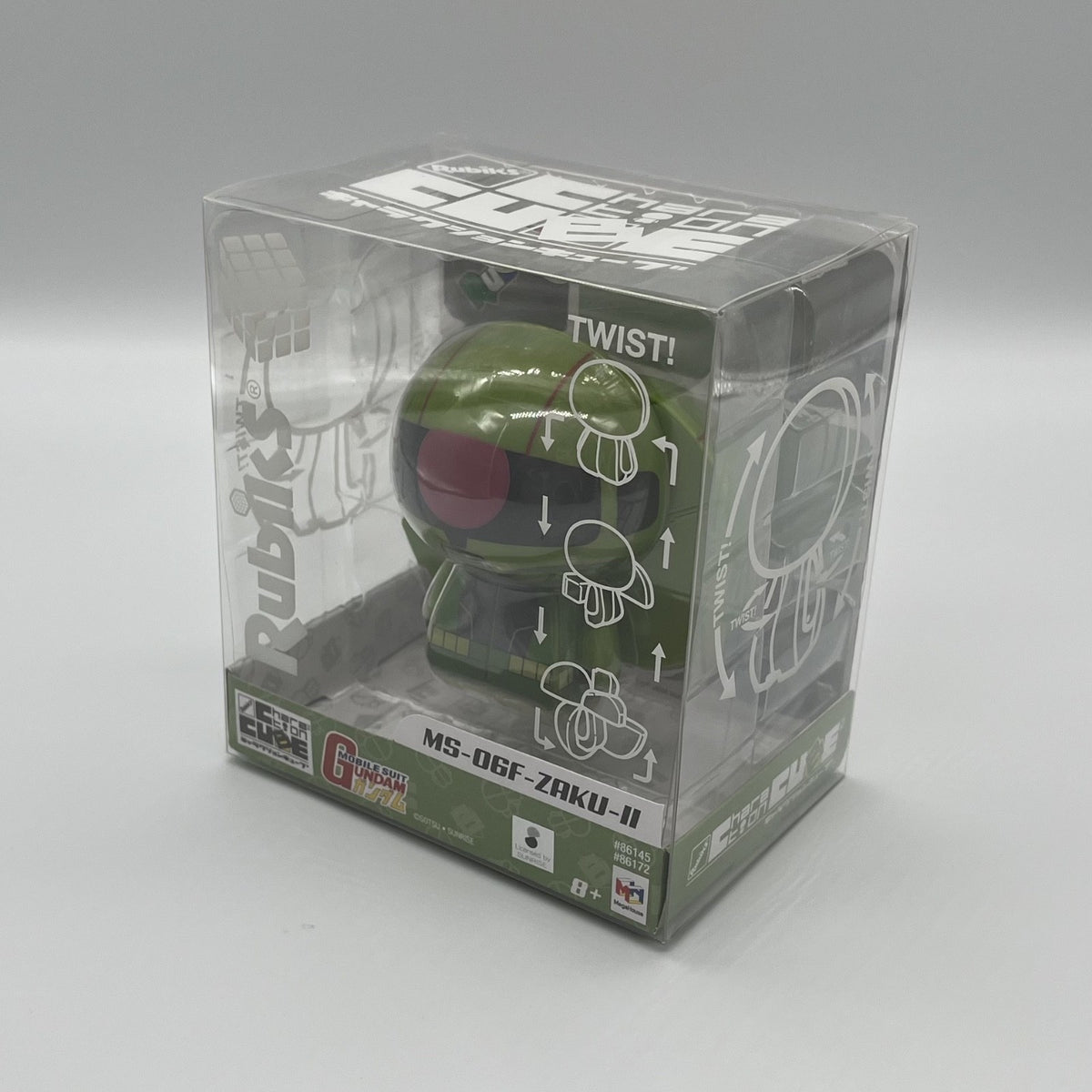 Bandai America – MS Gundam Zaku II – Charaction Cube Puzzle – NIB Rubik’s Style