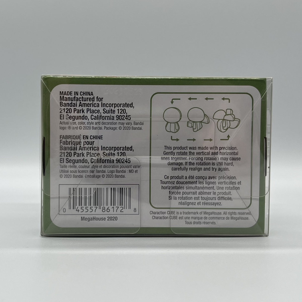 Bandai America – MS Gundam Zaku II – Charaction Cube Puzzle – NIB Rubik’s Style