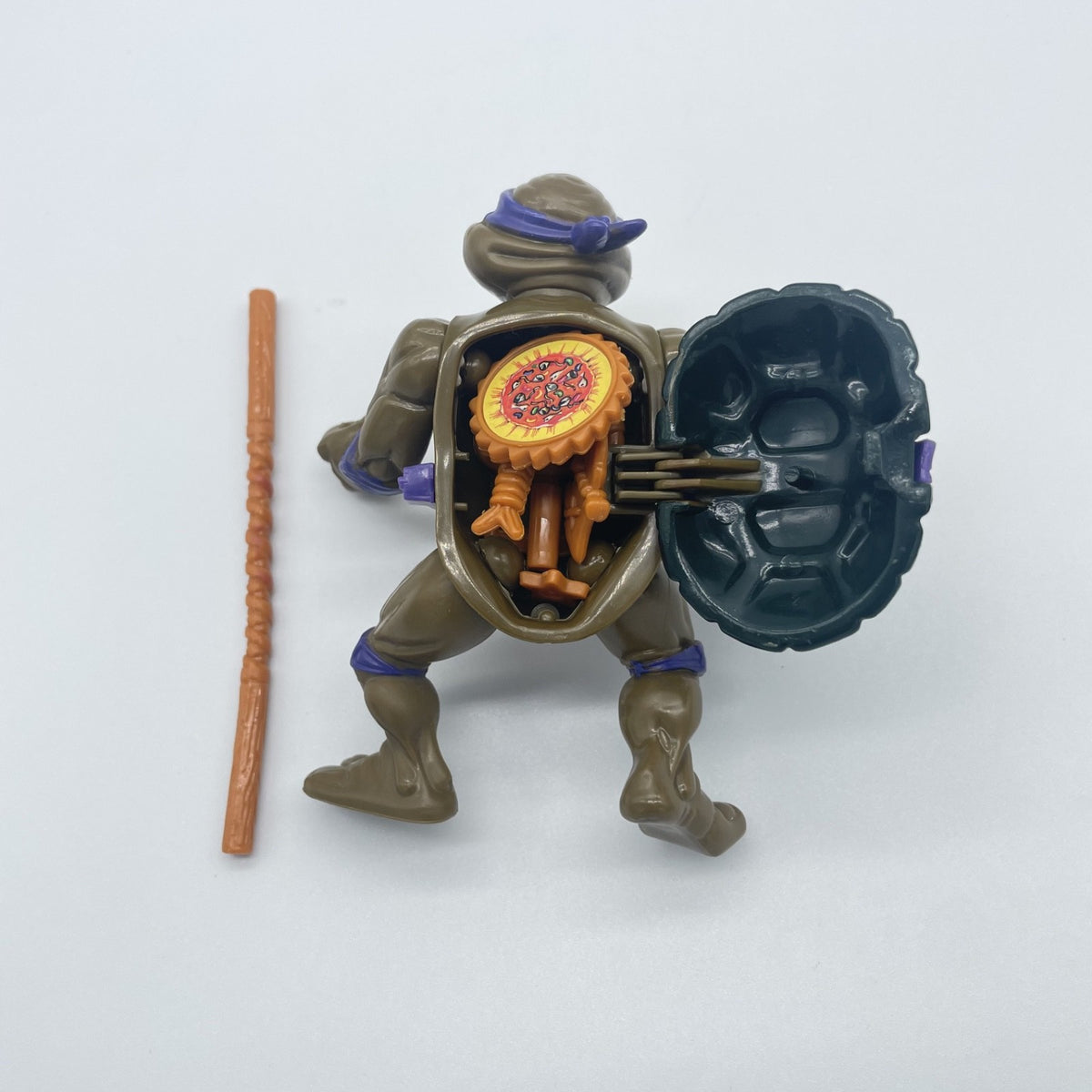 1990 TMNT Teenage Mutant Ninja Turtles – STORAGE SHELL DONATELLO – Complete