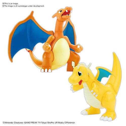 CHARIZARD & DRAGONITE "POKEMON" BANDAI SPIRITS POKEMON MODEL
