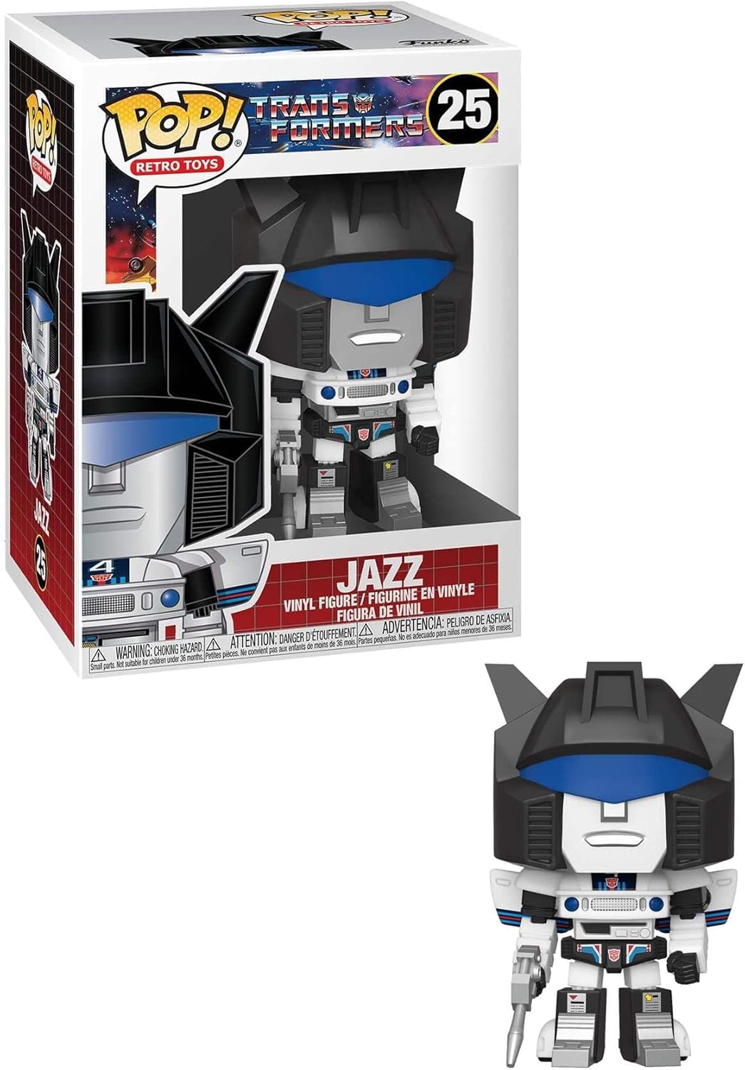 Funko Pop! Retro Toys: Transformers - Jazz, Multicolor