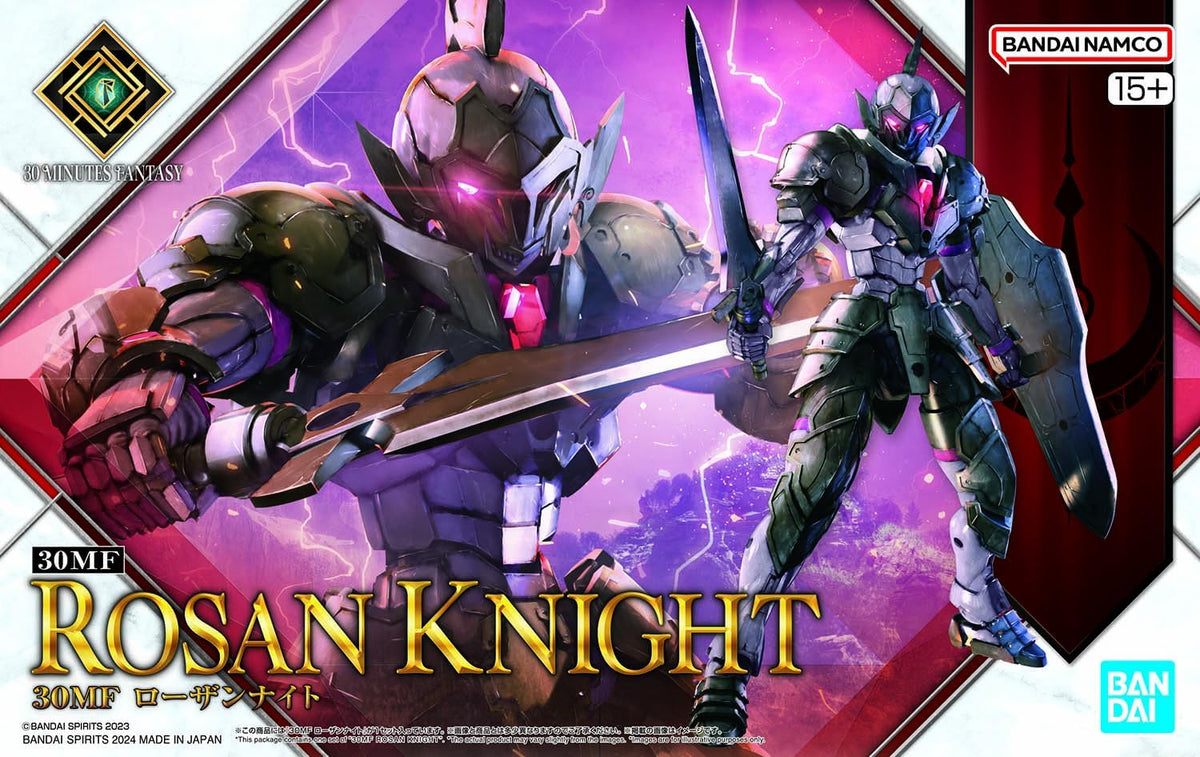 Bandai 30 Minutes Fantasy Rosan Knight (30MF) Model Kit — New Sealed