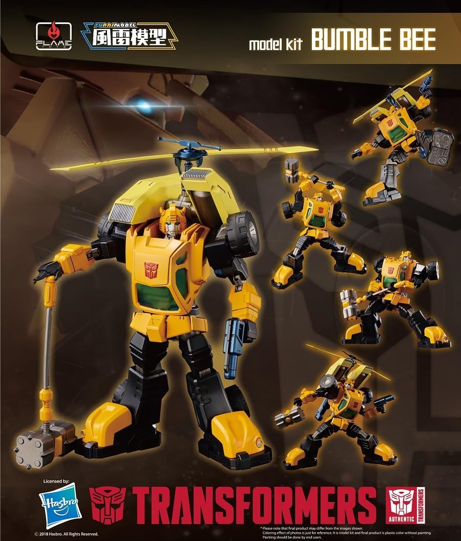 Flame Toys Furai Model Bumblebee Model Kit – Sealed / Mint