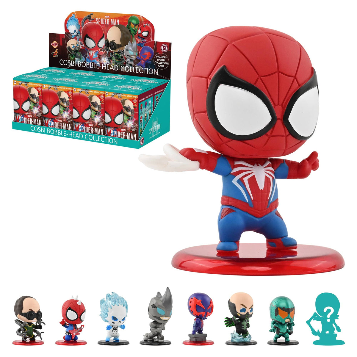 YuMe Marvel's Spider-Man Cosbi Bobble-Head Collection