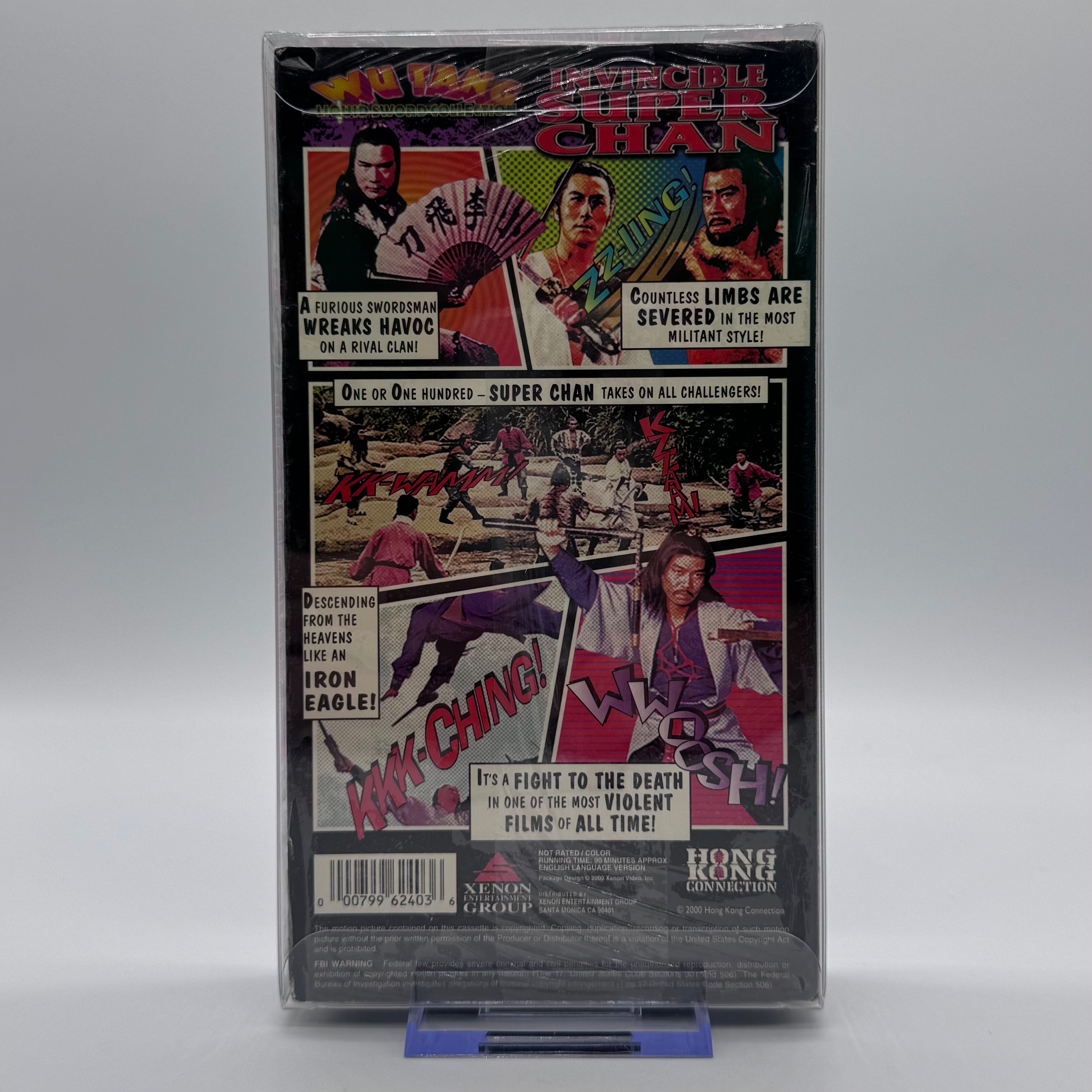 Invincible Super Chan VHS (New Old Stock) – Wu Tang Liquid Sword Collection