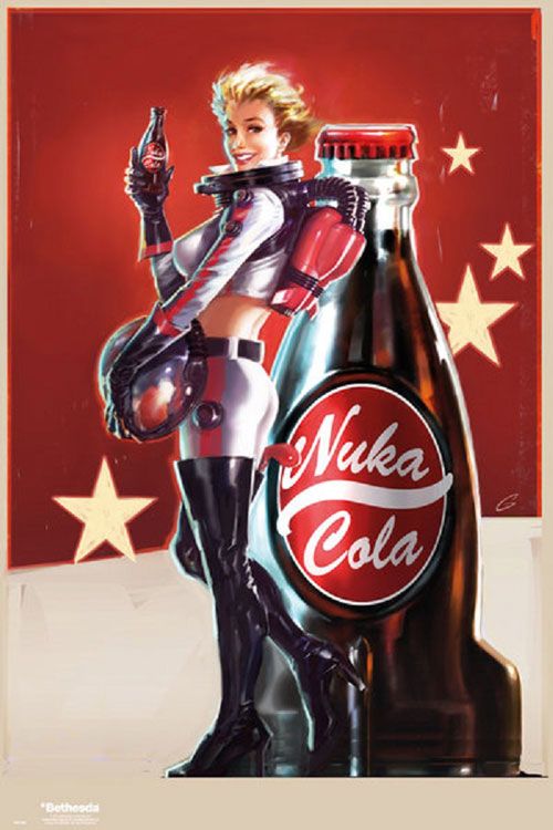 Fallout 4 - Nuka Cola Thirst Zapper - POSTER