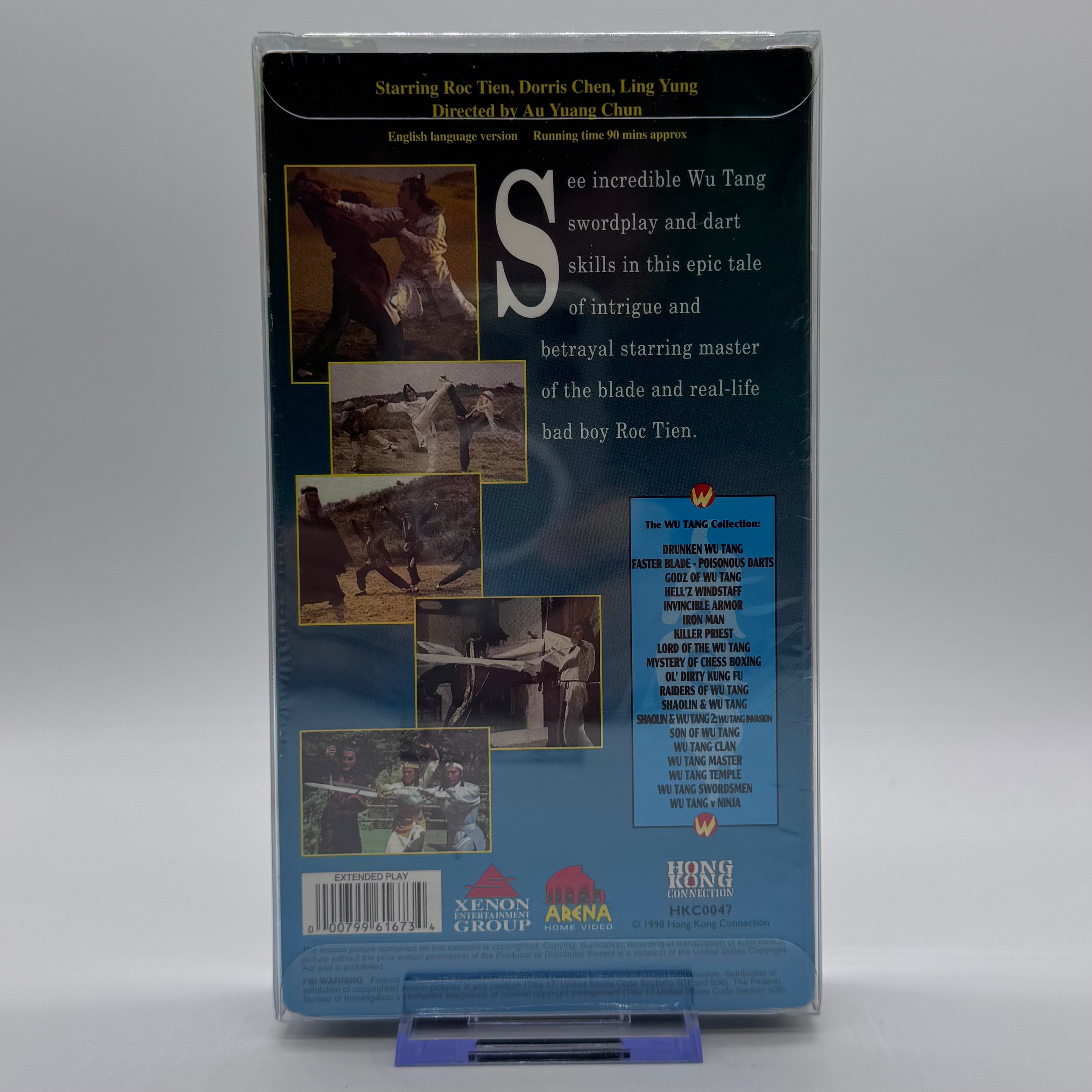 Faster Blade Poisonous Darts VHS (New Old Stock) – Wu Tang Collection