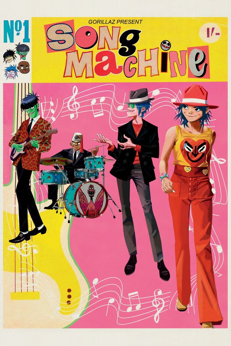 Gorillaz - Song Machine - POSTER