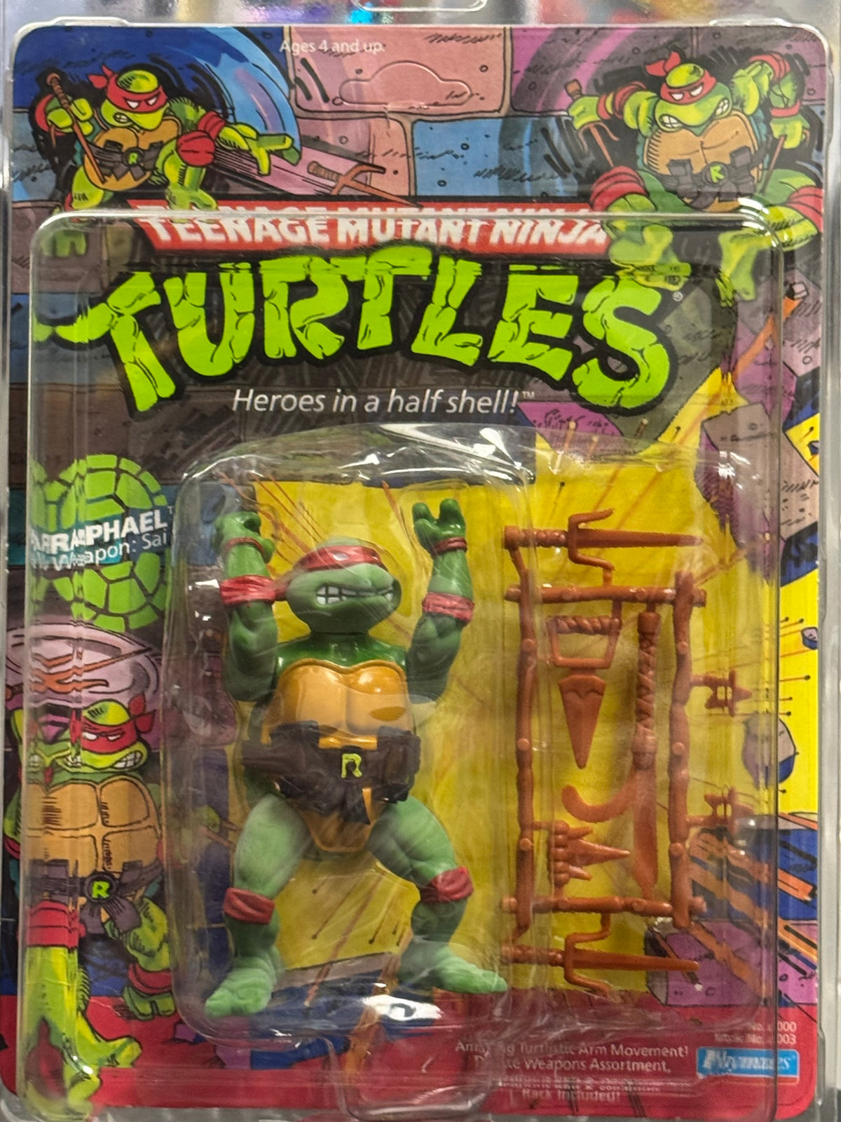 TMNT 1988 Raphael (Soft head) Sealed