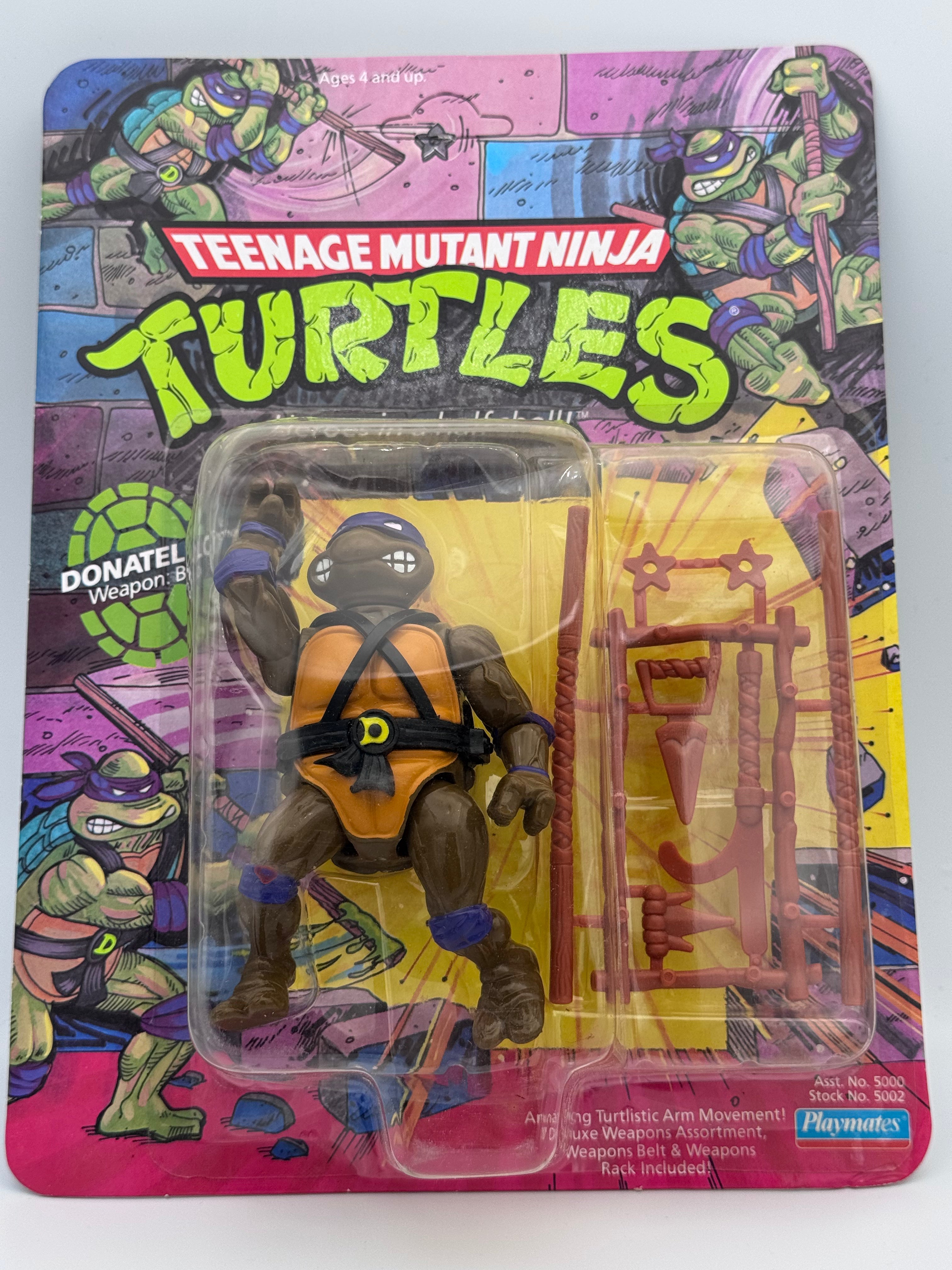 TMNT 1988 Donatello Carded Unpunched