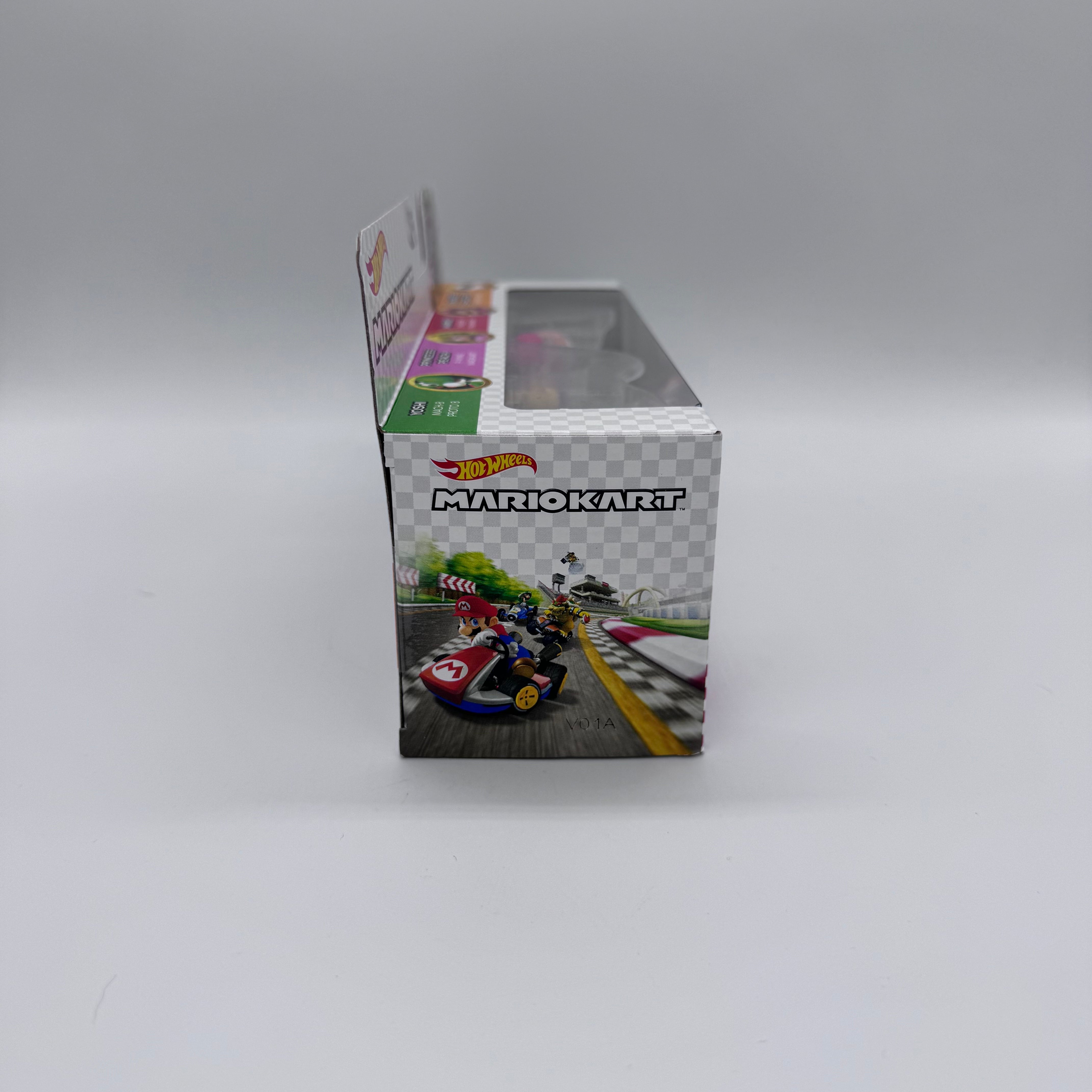 Hot Wheels Mario Kart 4-Pack – Yoshi, Peach, Mario & Shy Guy (Mattel)