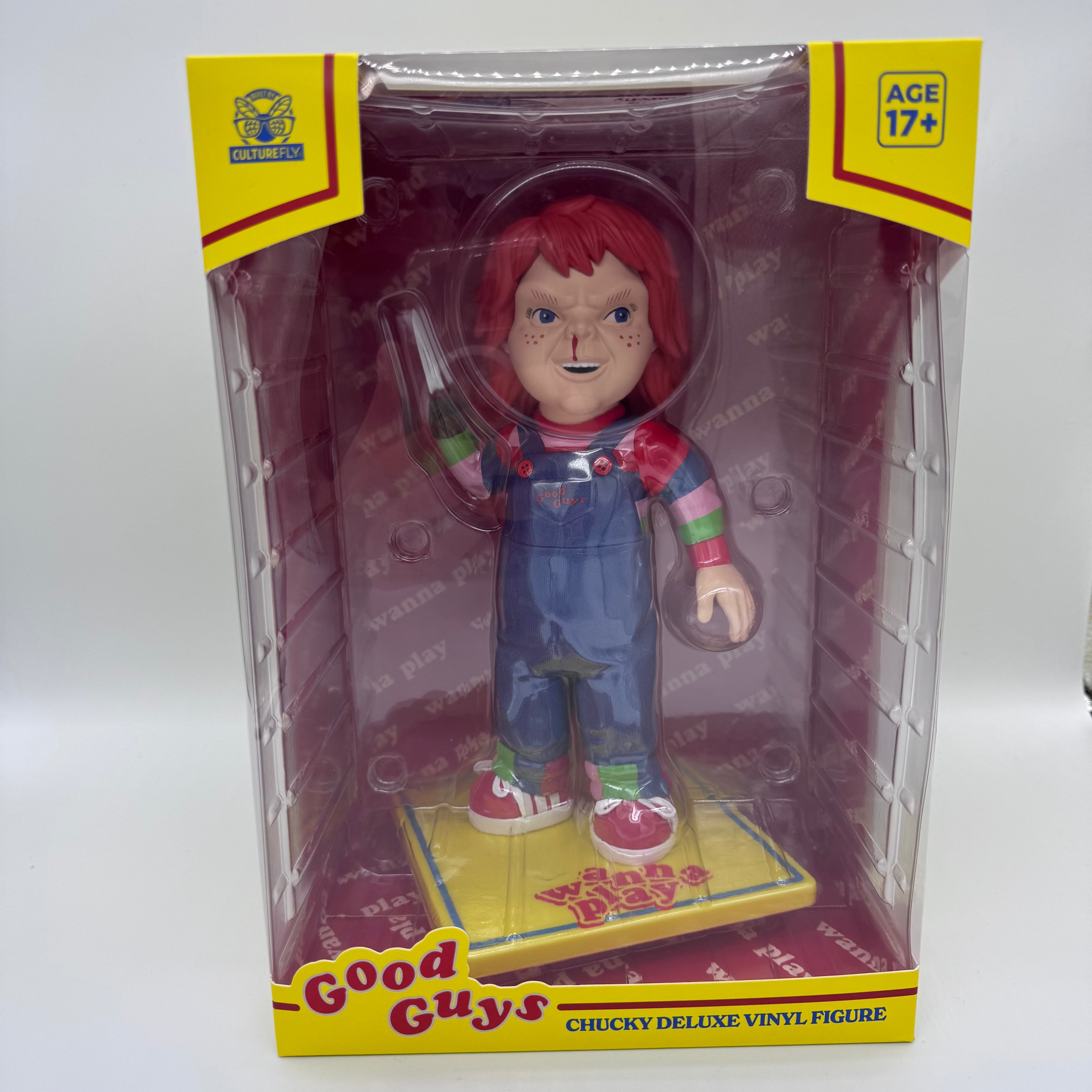 Good Guys Chucky Deluxe Vinyl Figure 9" – Culturefly (Child's Play)