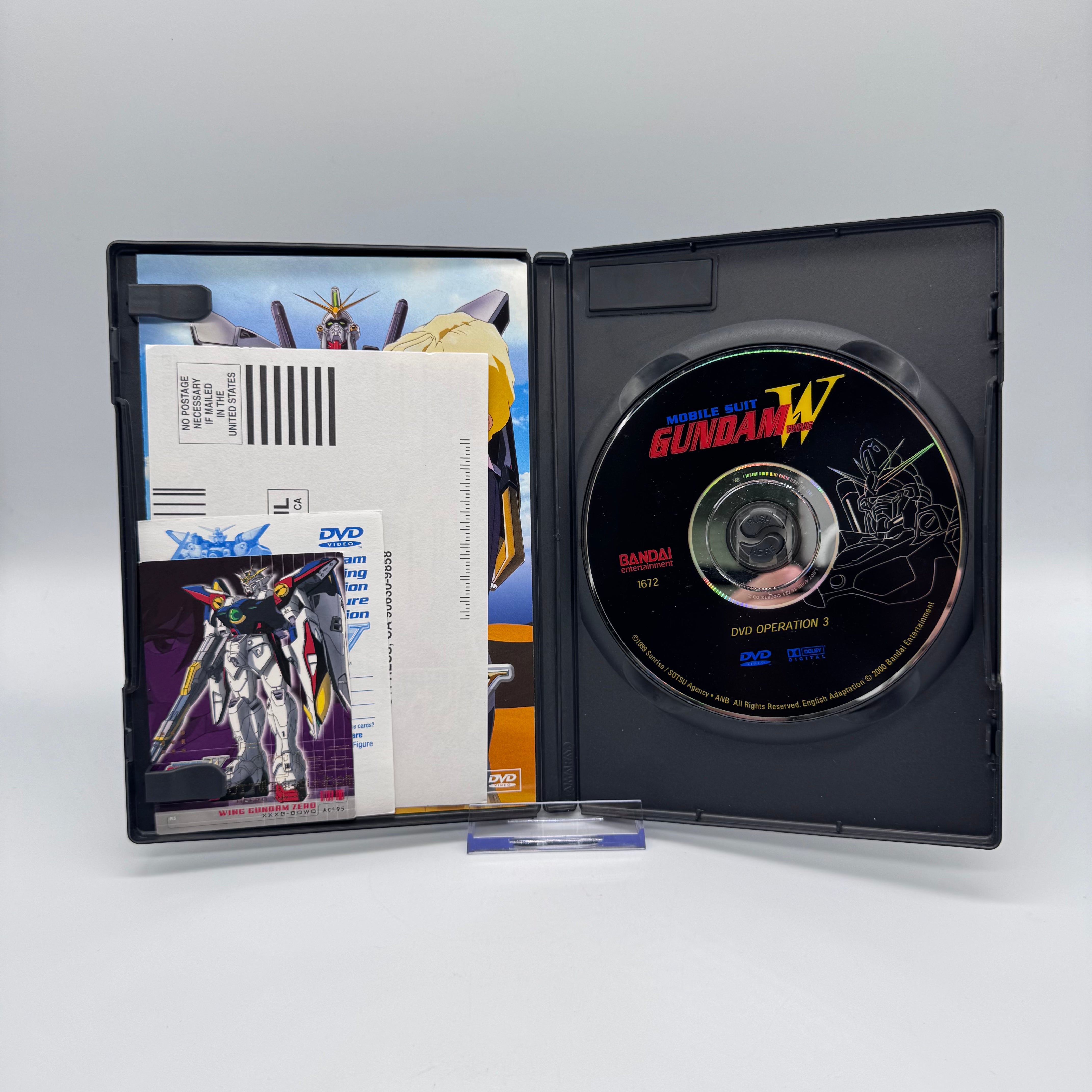 Gundam Wing — Operation 3 — DVD (Lightly Used)