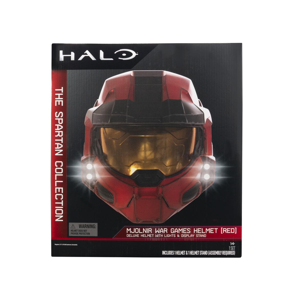Halo MJOLNIR Wargames Helmet — Red (Opened, Display Piece)