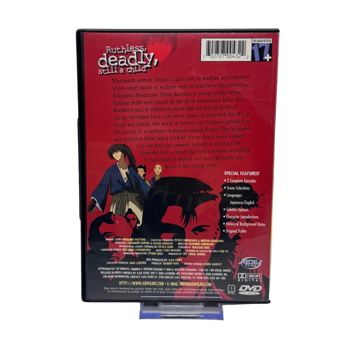 Samurai X: Trust — DVD (Lightly Used)