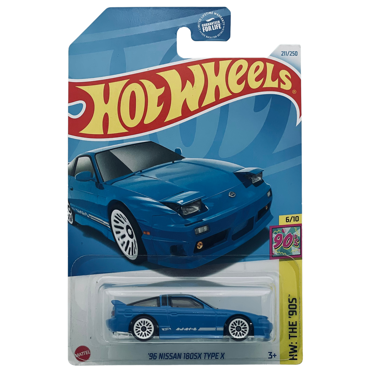 Hot Wheels '96 Nissan 180SX Type X | HW: The '90s 6/10
