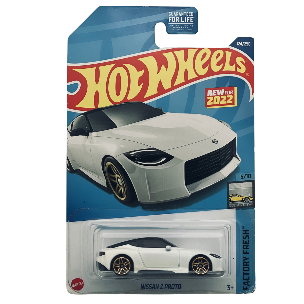 Hot Wheels Nissan Z Proto White | Factory Fresh 5/10