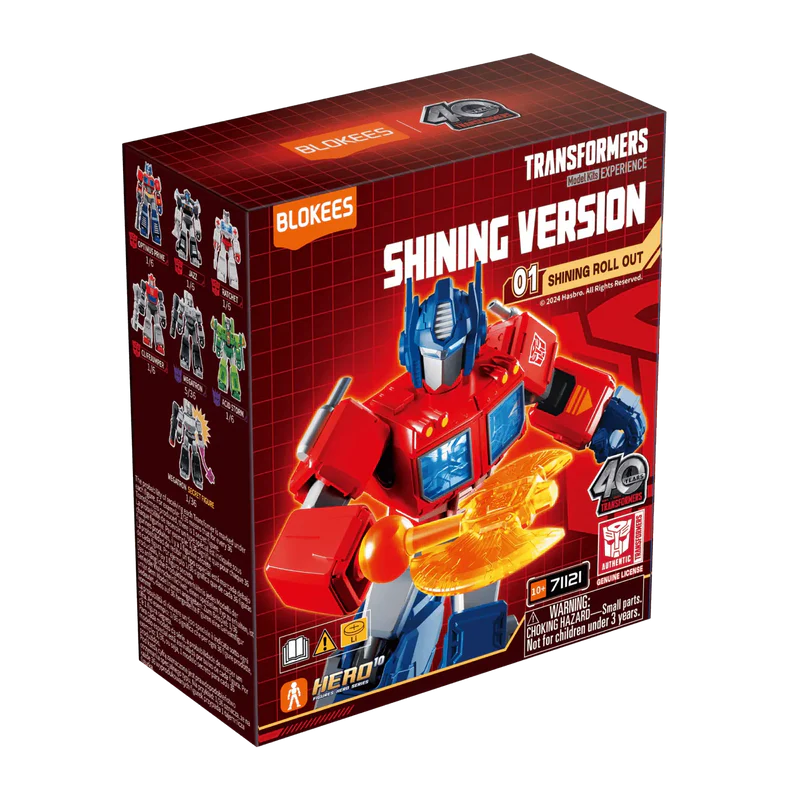 Blokees Transformers Shining Version 01 Shining Roll Out - Blind Box