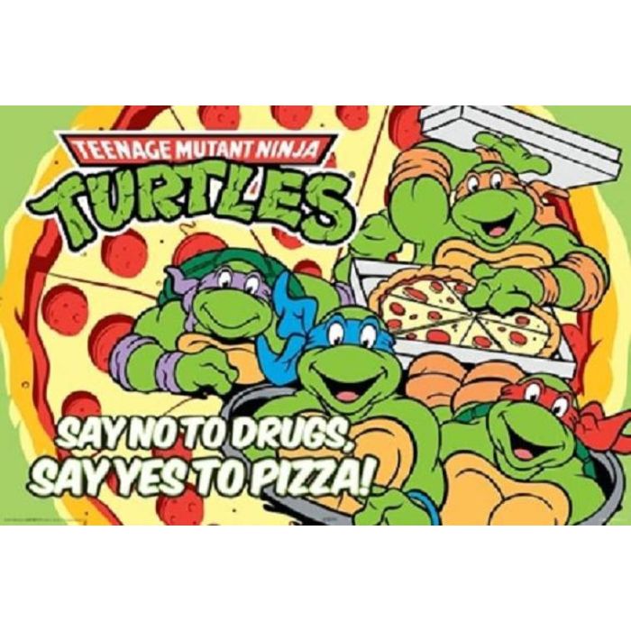 Teenage Mutant Ninja Turtles 'Yes to Pizza' - POSTER