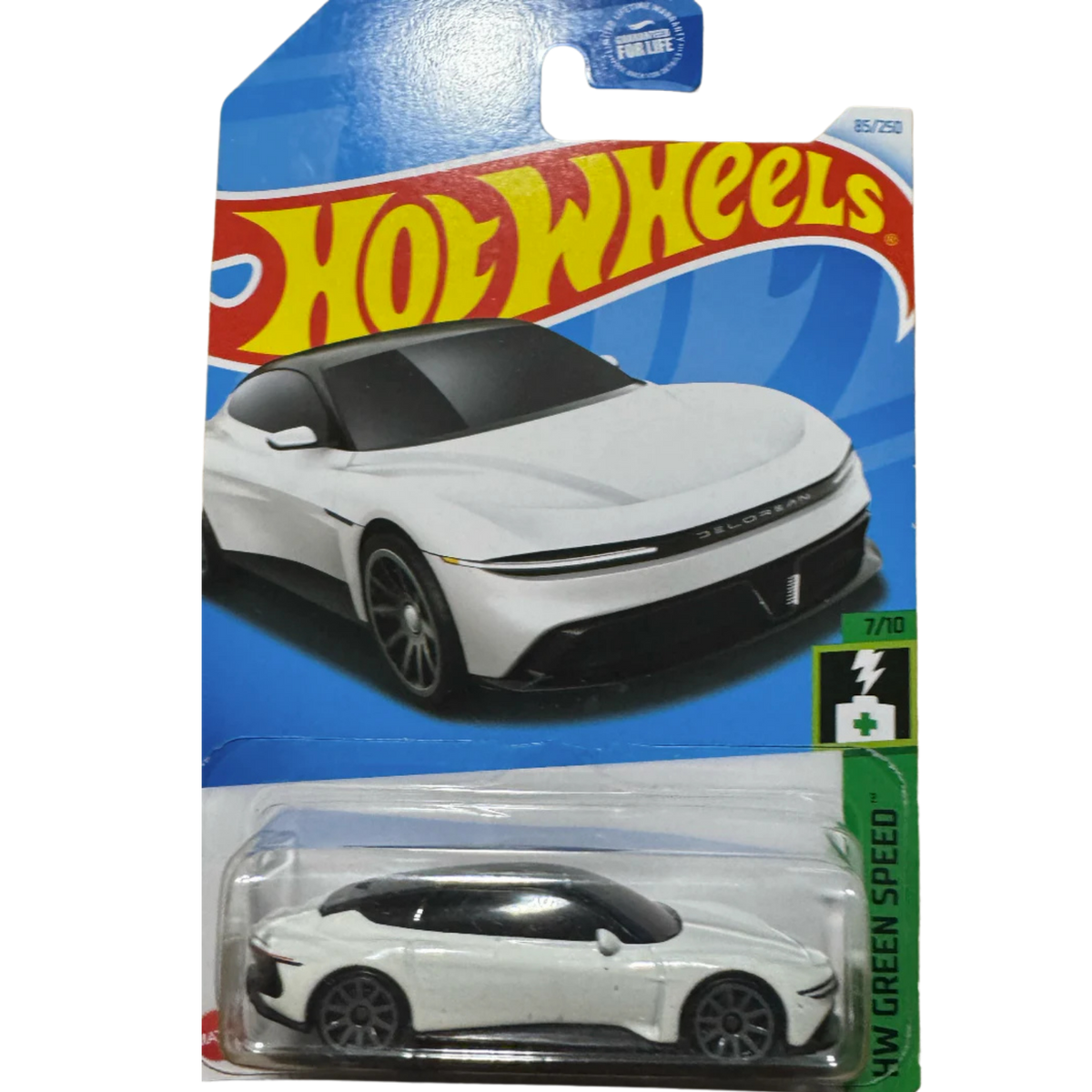 2024 Hot Wheels DeLorean Alpha5 HW Green Speed series