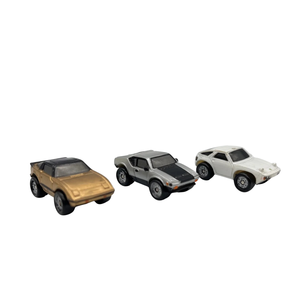 1988 Galoob Micro Machines #12 EUROPEAN EXOTICS – Lot of 3 – No Ferraris – Vintage - Loose