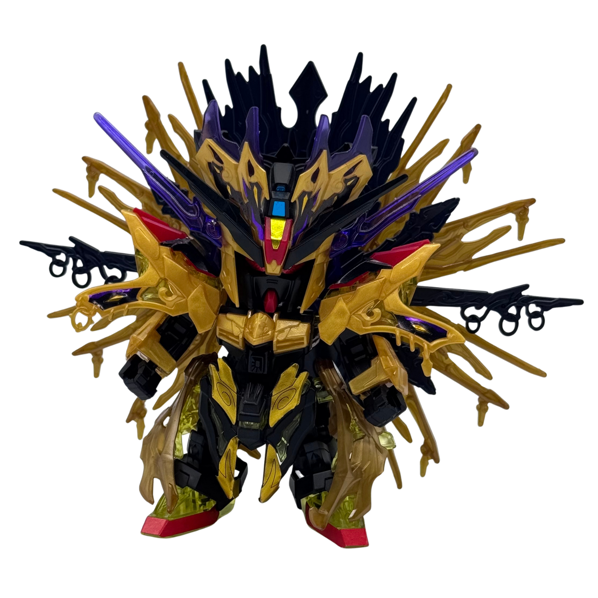 Assembled - Model Kit Bandi Gundam World heroes SDW Heroes Qiongqi Strike Freedom Gundam.
