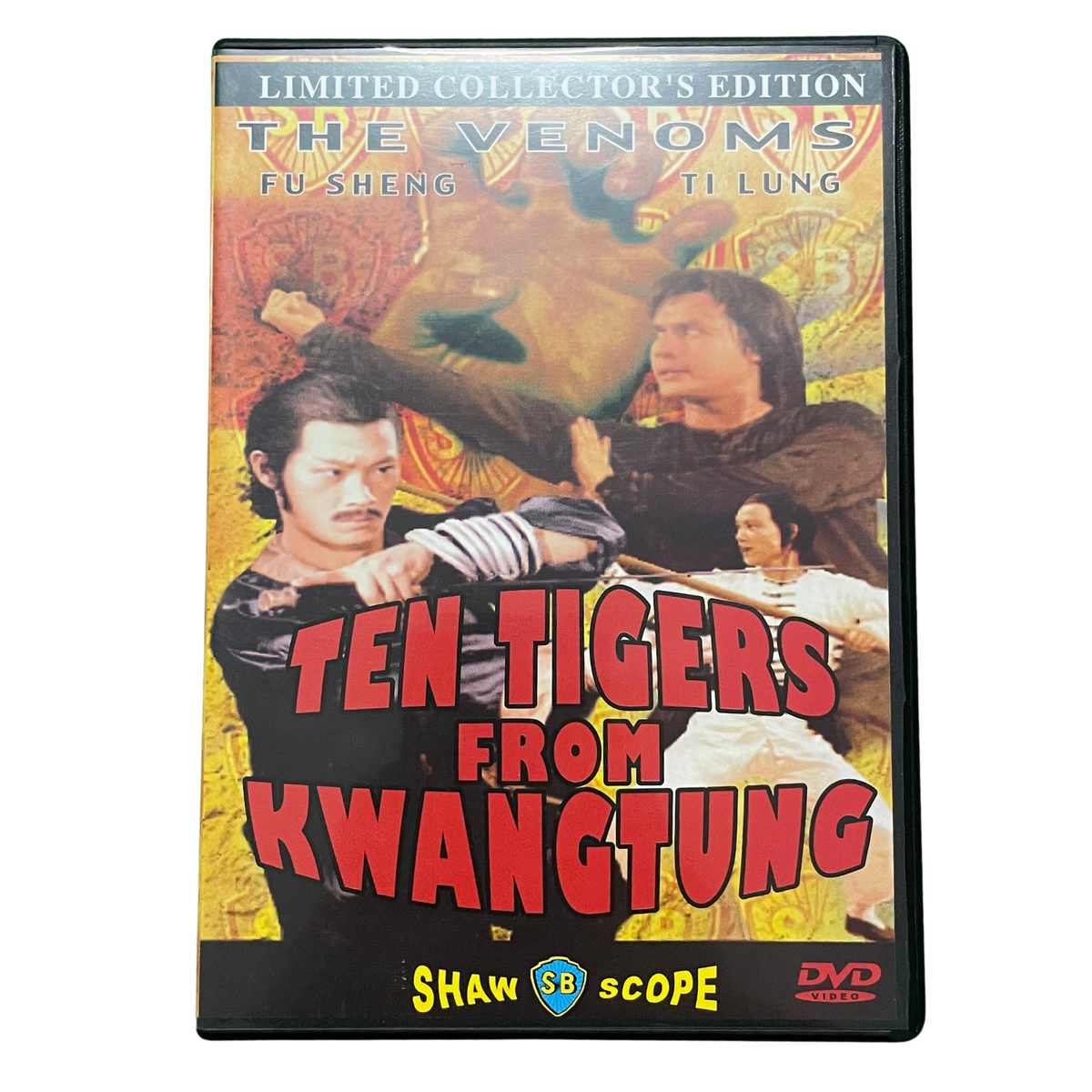 Ten Tigers from Kwangtung Shaw Scope DVD (Used) – Limited Collector's Edition