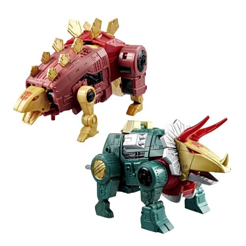 Transformers Age of the Primes G2 Dinobot Snarl & Slug Two-Pack