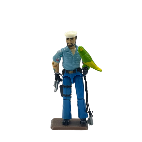 Vintage G.I. Joe Shipwreck Complete with Polly & File Card - Hasbro