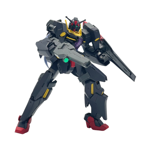 HG 1/144 GNY-004B Gundam Plutone Black - Mobile Suit Gundam 00F (Bandai Namco) Assembled