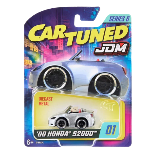 Car Tuned JDM Series 6 '00 Honda S2000 Silver #01