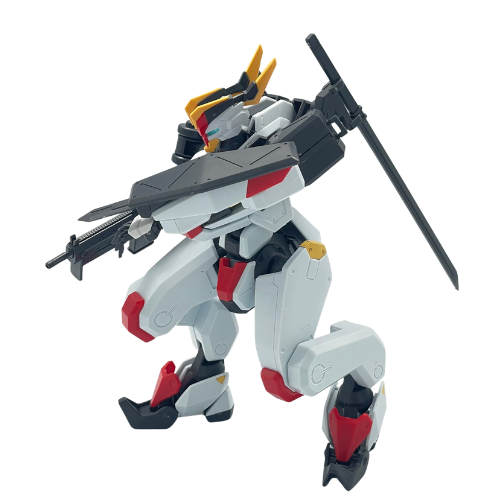 Bandai HG 1/72 #01 MAILeS KENBU "AMAIM: Warrior at the Borderline" Model Kit - Assembled