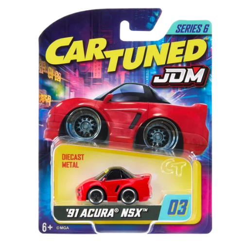 Car Tuned JDM Series 6 '91 Acura NSX Red #03