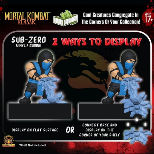 Mortal Kombat Klassic Sub-Zero Corner Creatures Vinyl Figure