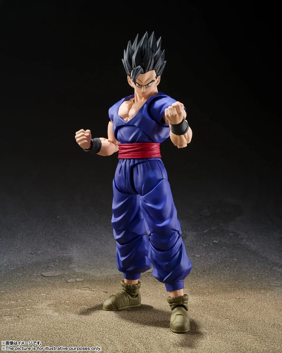 S.H. Figuarts Ultimate Gohan Super Hero — fighting stance