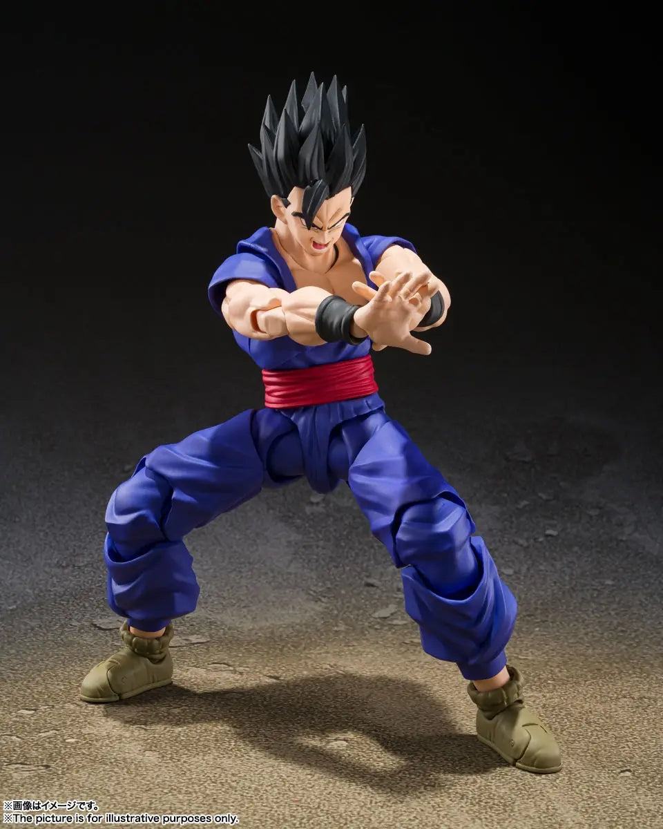 S.H. Figuarts Ultimate Gohan Super Hero — kick pose