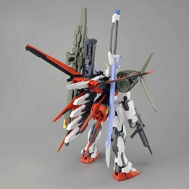 MG 1/100 AQME-X03 Launcher Striker & AQME-X02 Sword Striker - Gundam SEED (Bandai Namco)