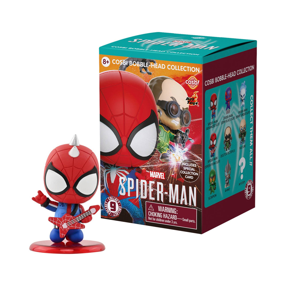 YuMe Marvel's Spider-Man Cosbi Bobble-Head Collection