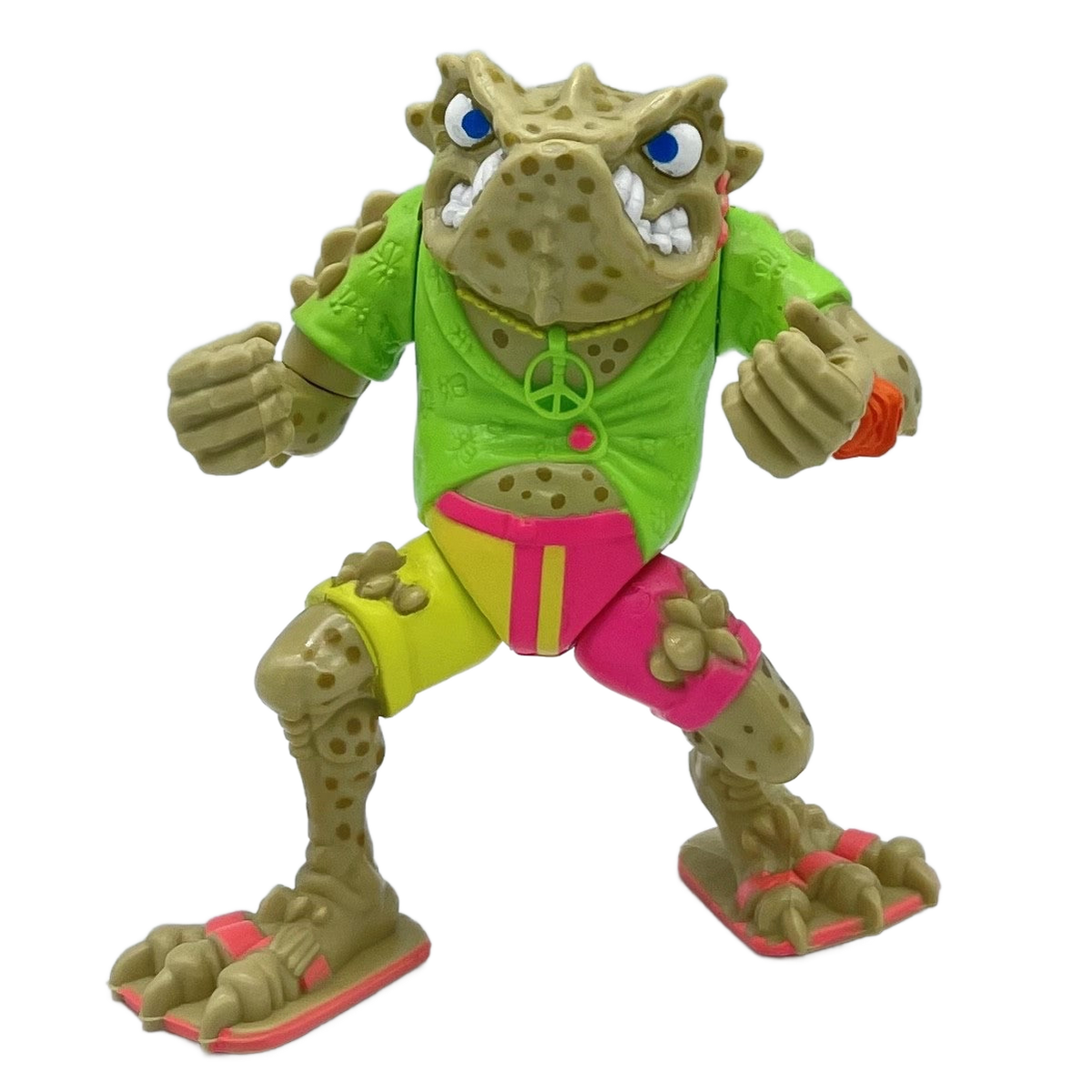 1990 TMNT Teenage Mutant Ninja Turtles – NAPOLEON BONAFROG – Near Complete