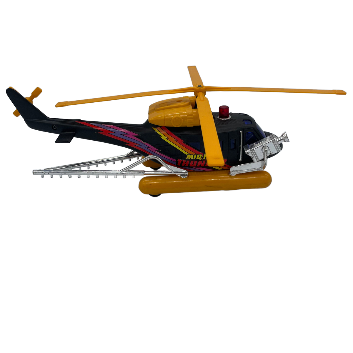 Mid-Nite Thunder Vintage battery powered toy 1985 - Helicopter Only