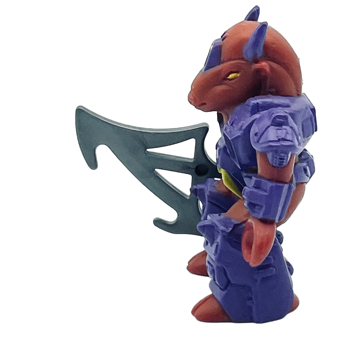 Bloodthirsty Bison — Wood Rub — Battle Beasts Figure (Hasbro/Takara, 1986)