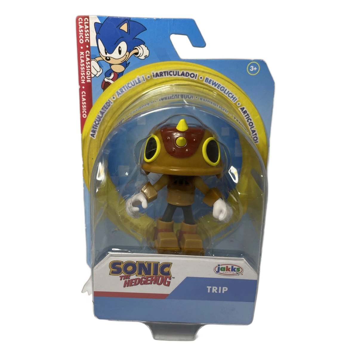 Sonic The Hedgehog Classic ~ TRIP ~ 2.5" Action Figure Jakks Pacific 2024 NEW