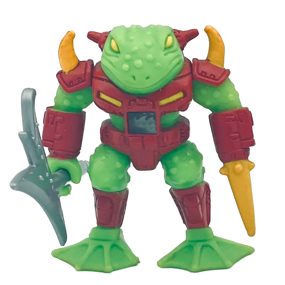Horny Toad — Water Rub — Battle Beasts Figure (Hasbro/Takara, 1986)