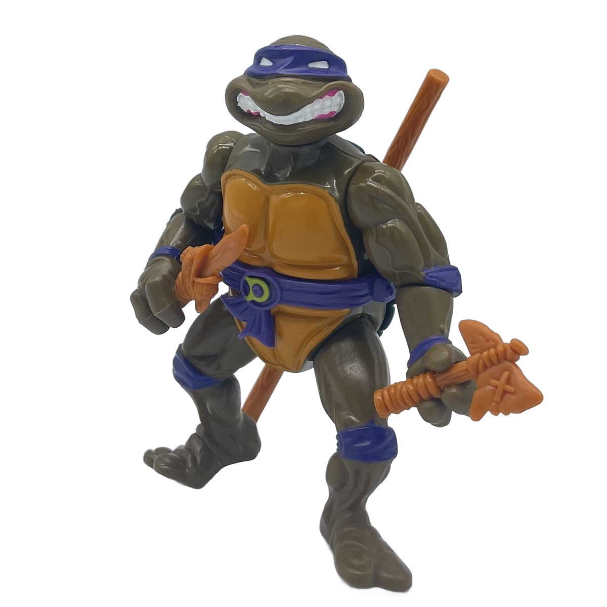 1990 TMNT Teenage Mutant Ninja Turtles – STORAGE SHELL DONATELLO – Complete