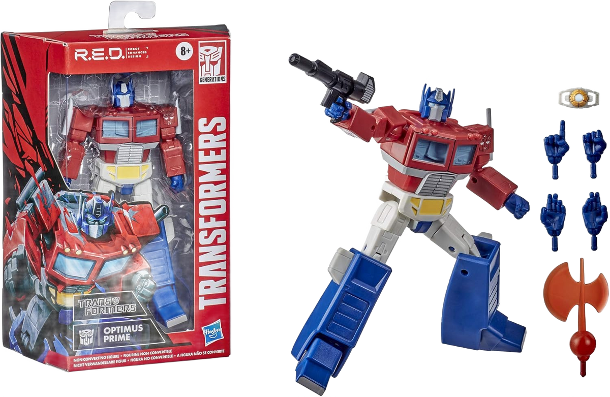Hasbro Transformers Generations R.E.D. Optimus Prime Action Figure