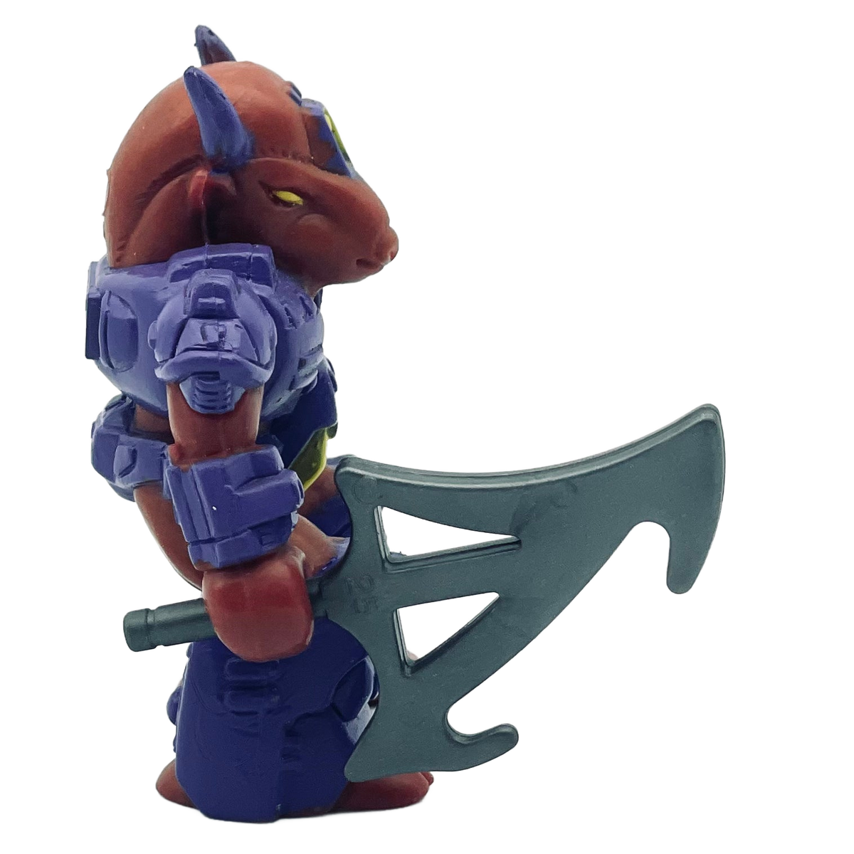 Bloodthirsty Bison — Wood Rub — Battle Beasts Figure (Hasbro/Takara, 1986)