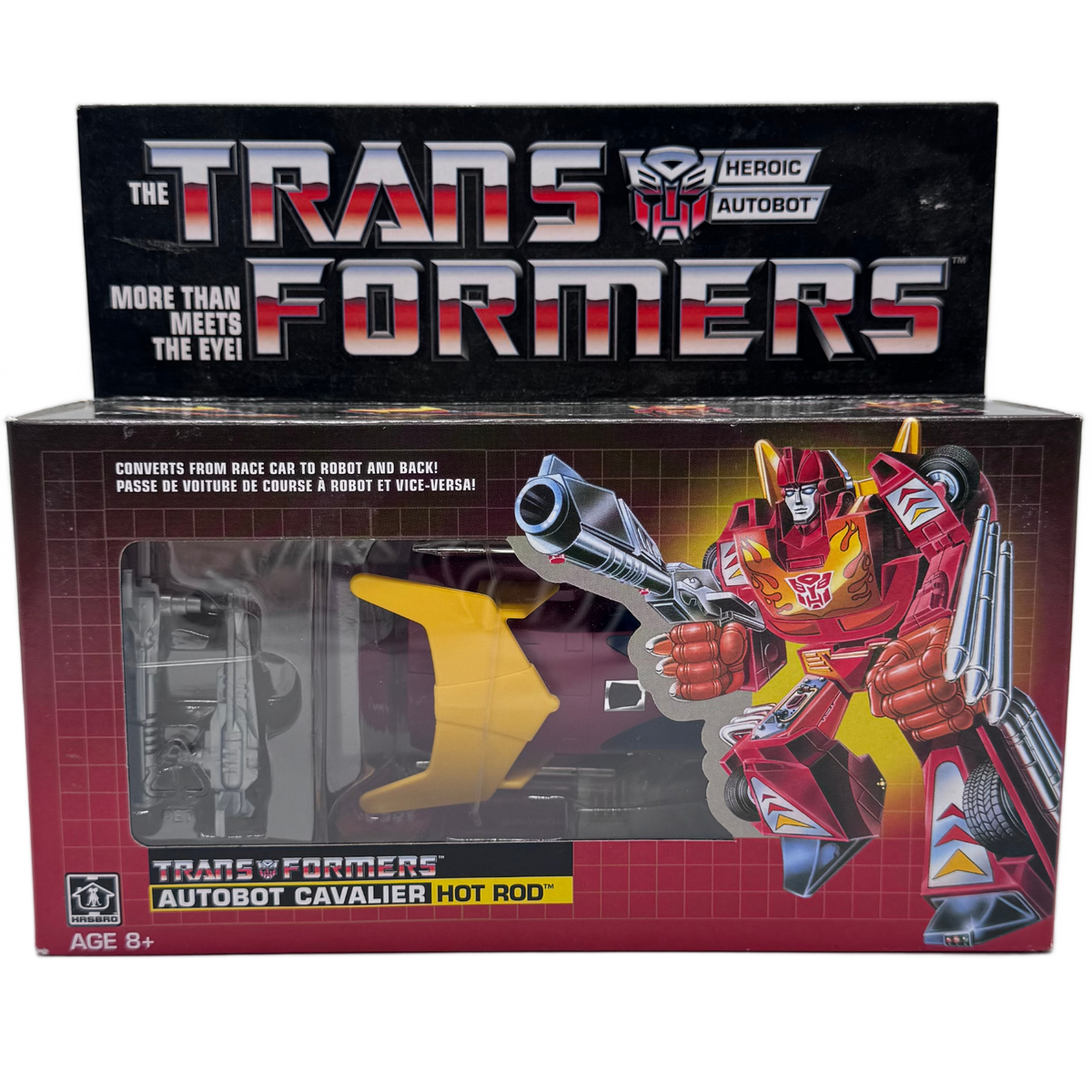 Hasbro Transformers G1 Autobot Cavalier Hot Rod — 2017 Reissue