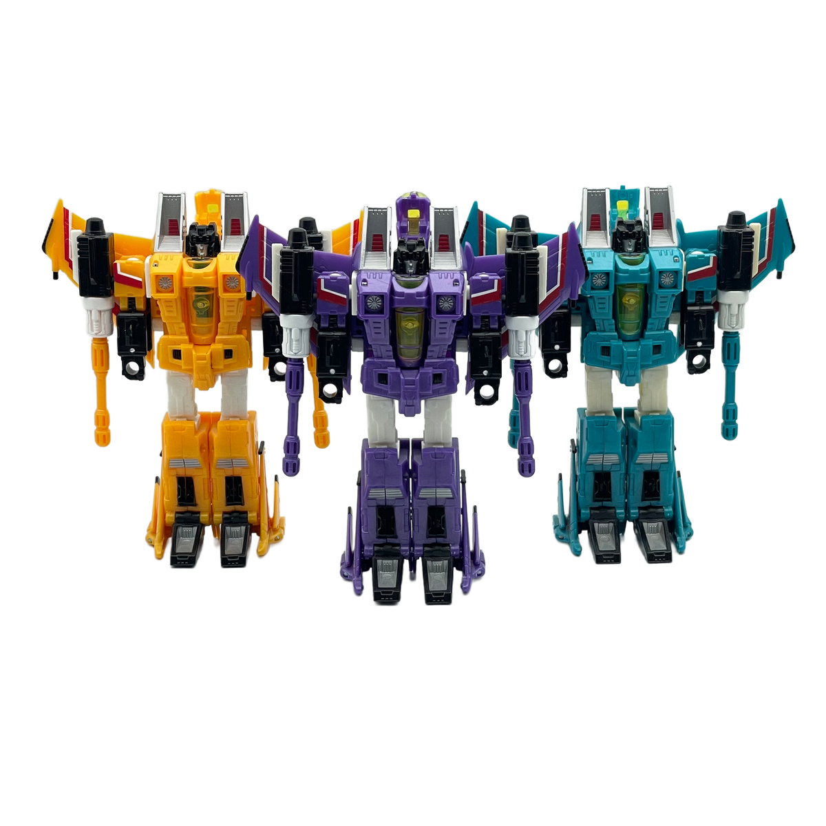 Transformers CHUG Sunstorm, Bitstream, and Hotlink 2013 BotCon Exclusive Decepticon Figure Set Loose